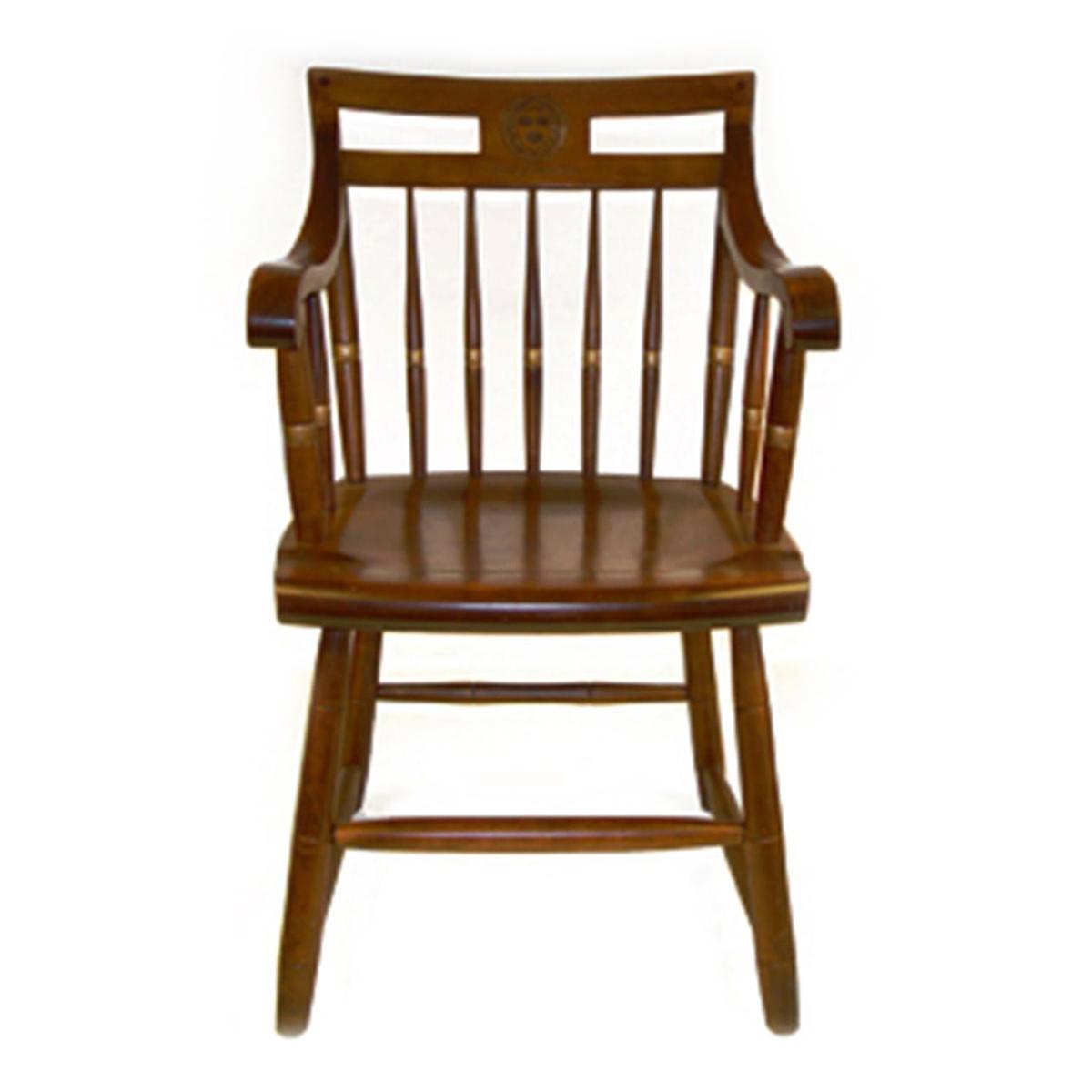 The Traditional Harvard Chair Laser Engraved In Russet Brown Harvard